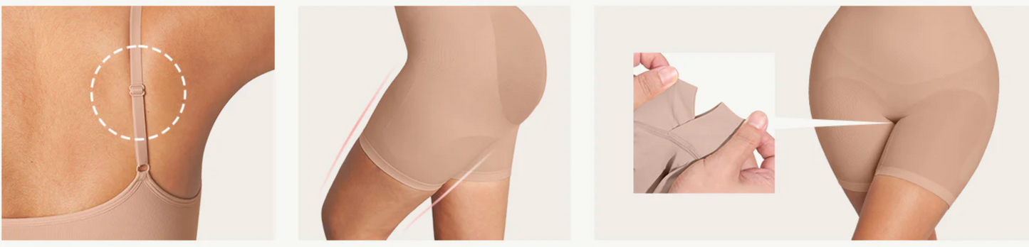 BODYSHORT- LEVANTA GLUTEOS Y CONTROL ABDOMEN MOLDEADOR- PREMIUM